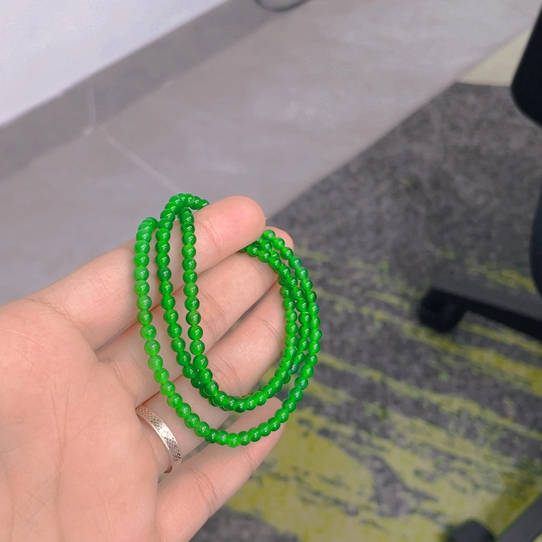 翡翠未镶嵌项链卡4