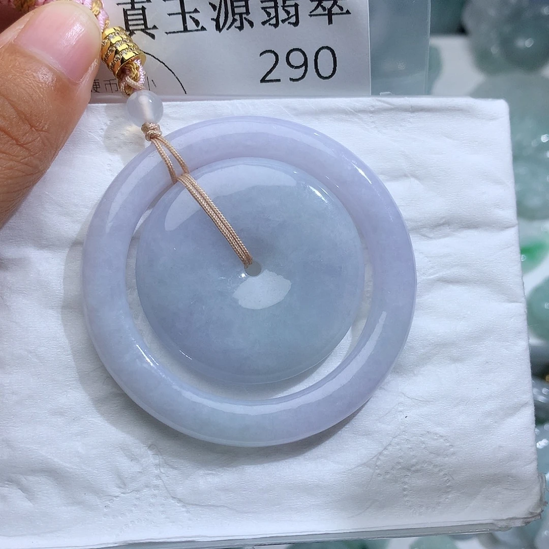翡翠未镶嵌颈饰290