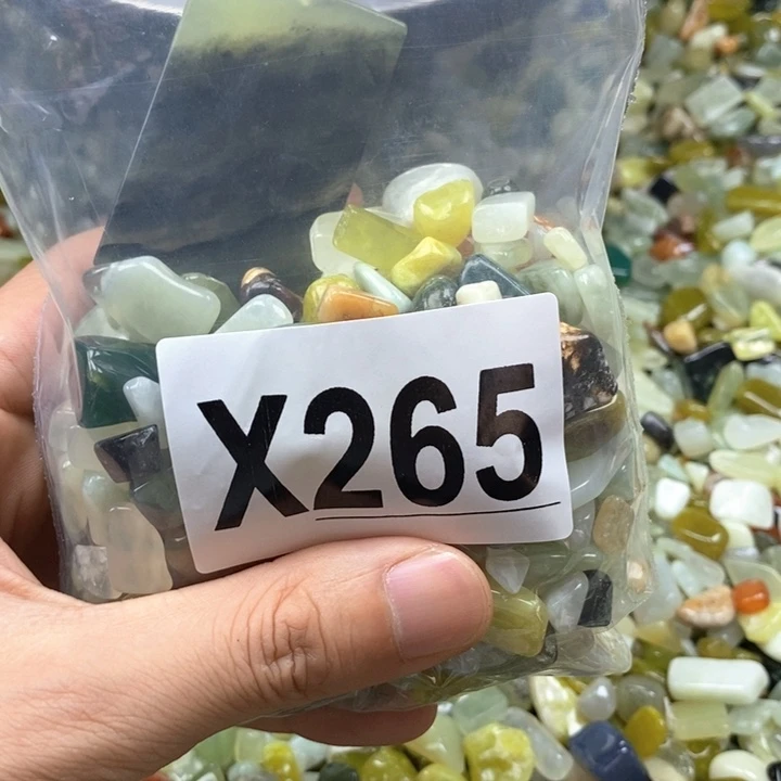 蛇纹石玉未镶嵌鱼缸石