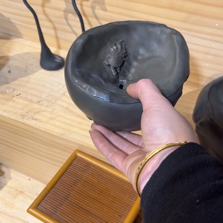 锡中古工艺品摆件