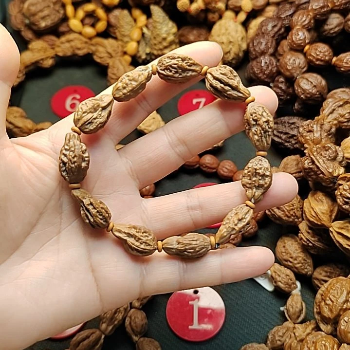 文玩核桃吊坠波波2钱袋异形