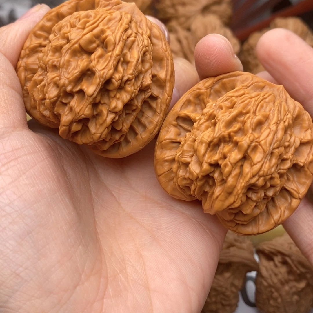 文玩核桃把件054号45虎