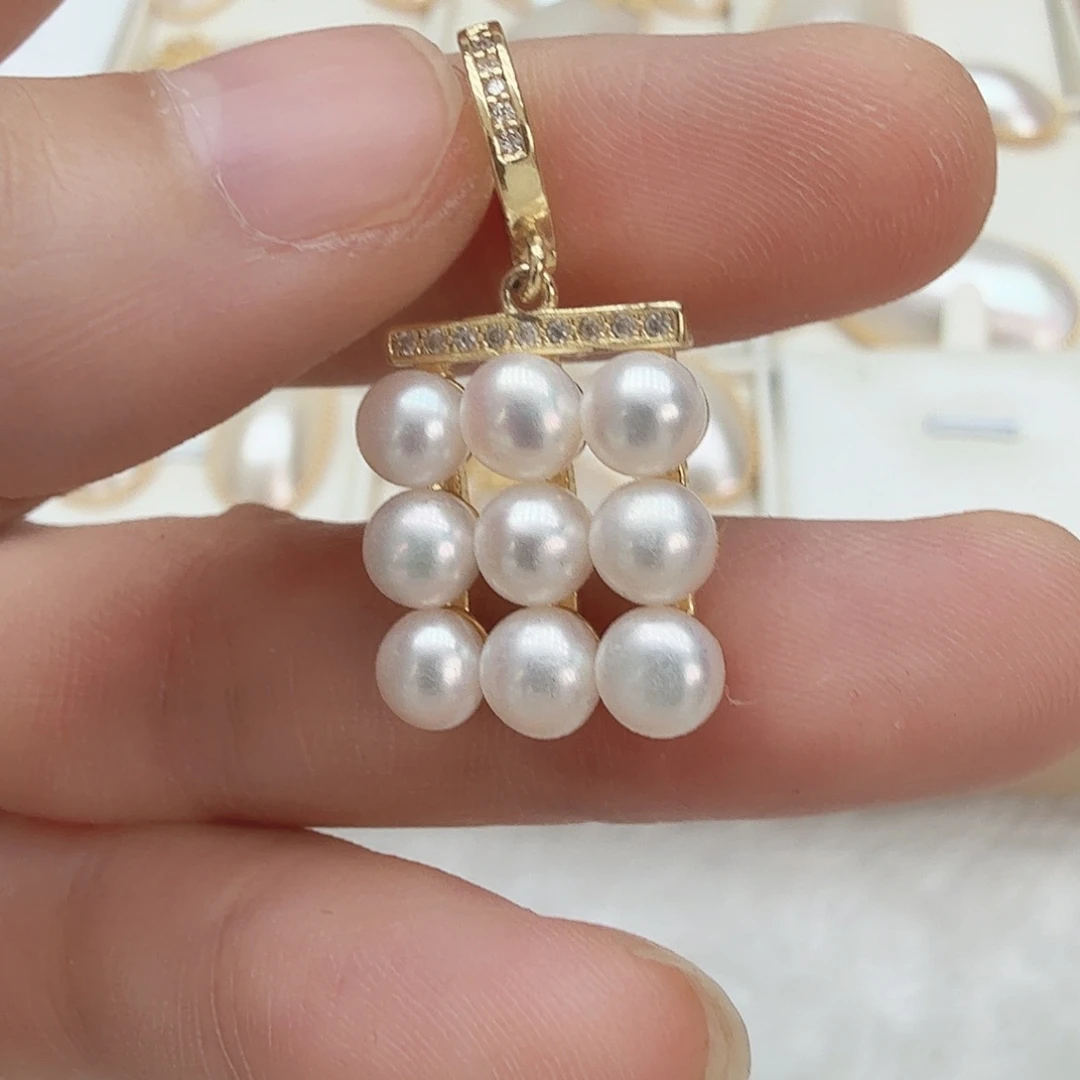 淡水珍珠颈饰未镶嵌