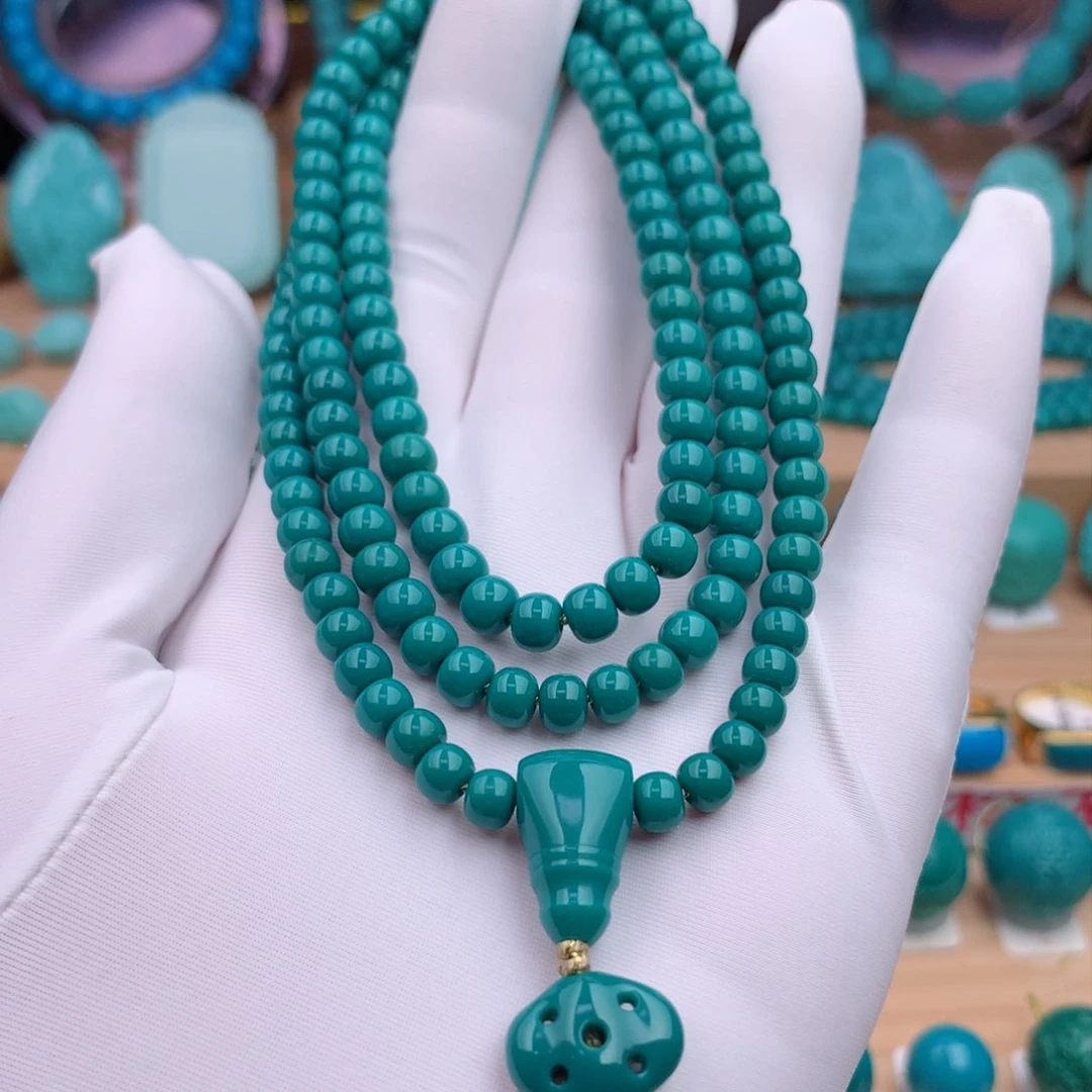 未镶嵌绿松石珠宝奇石