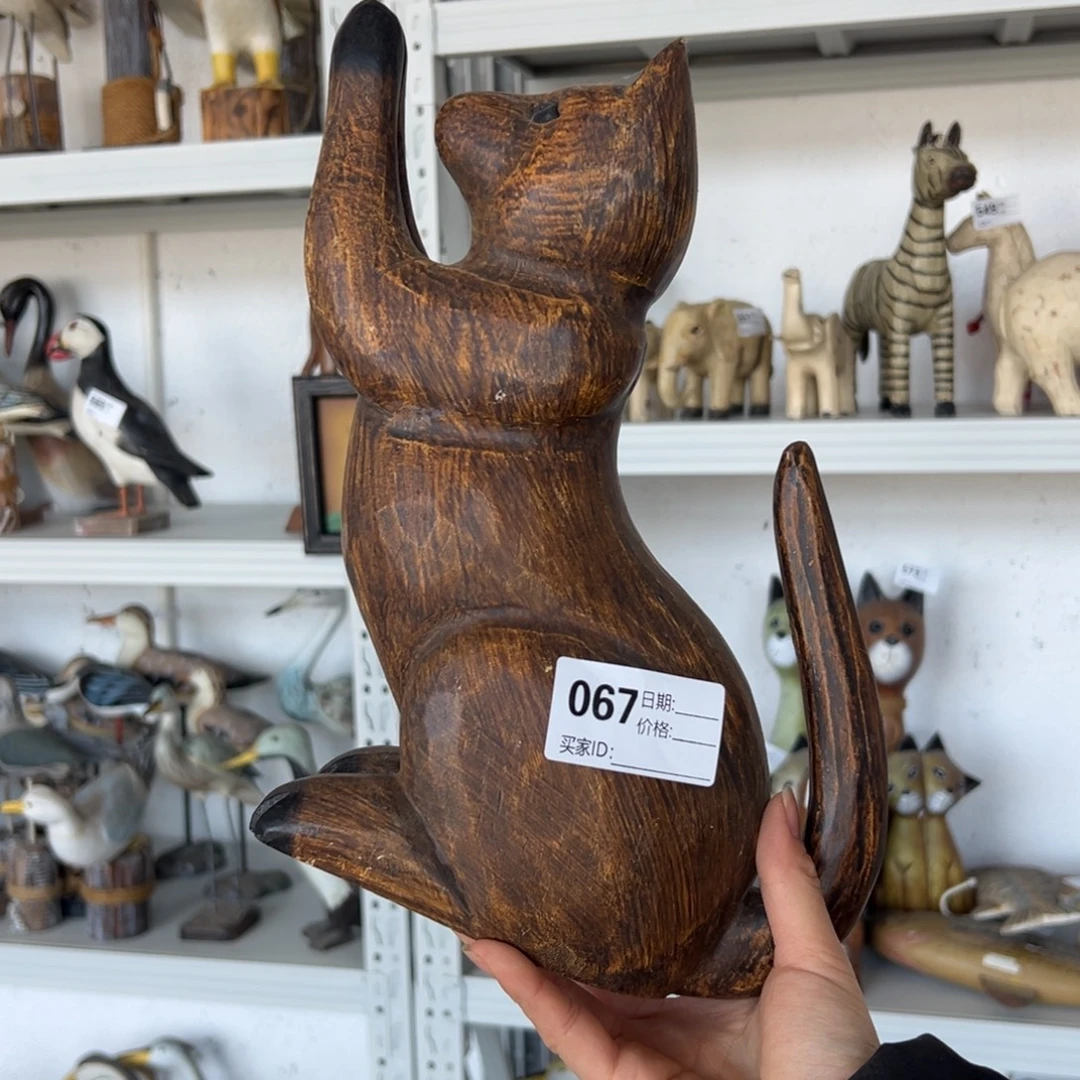 木清！外贸样品木雕老货067