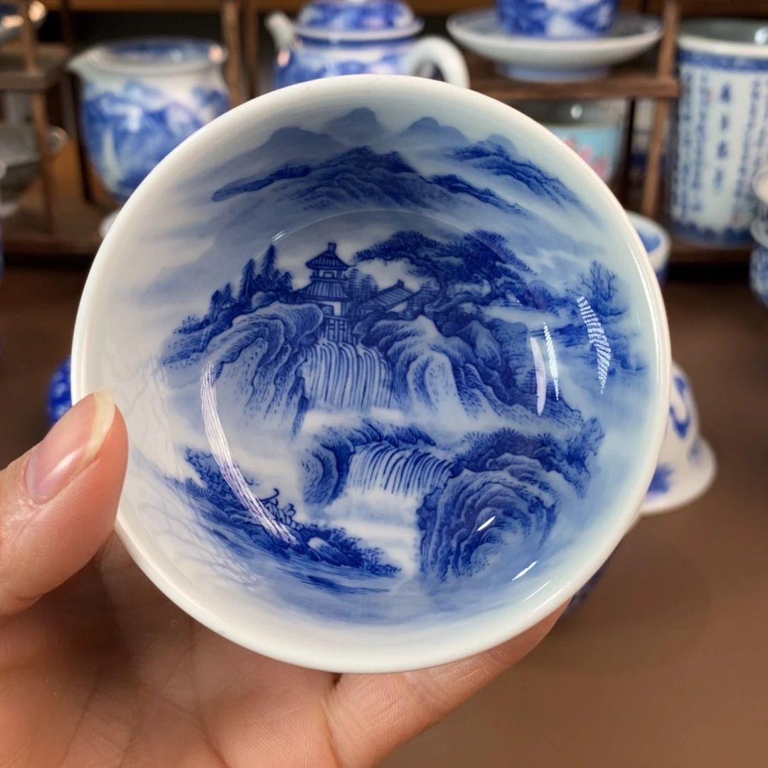 杯景德镇陶瓷手工手绘