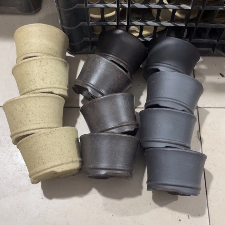 紫砂花盆紫砂花盆口9高6