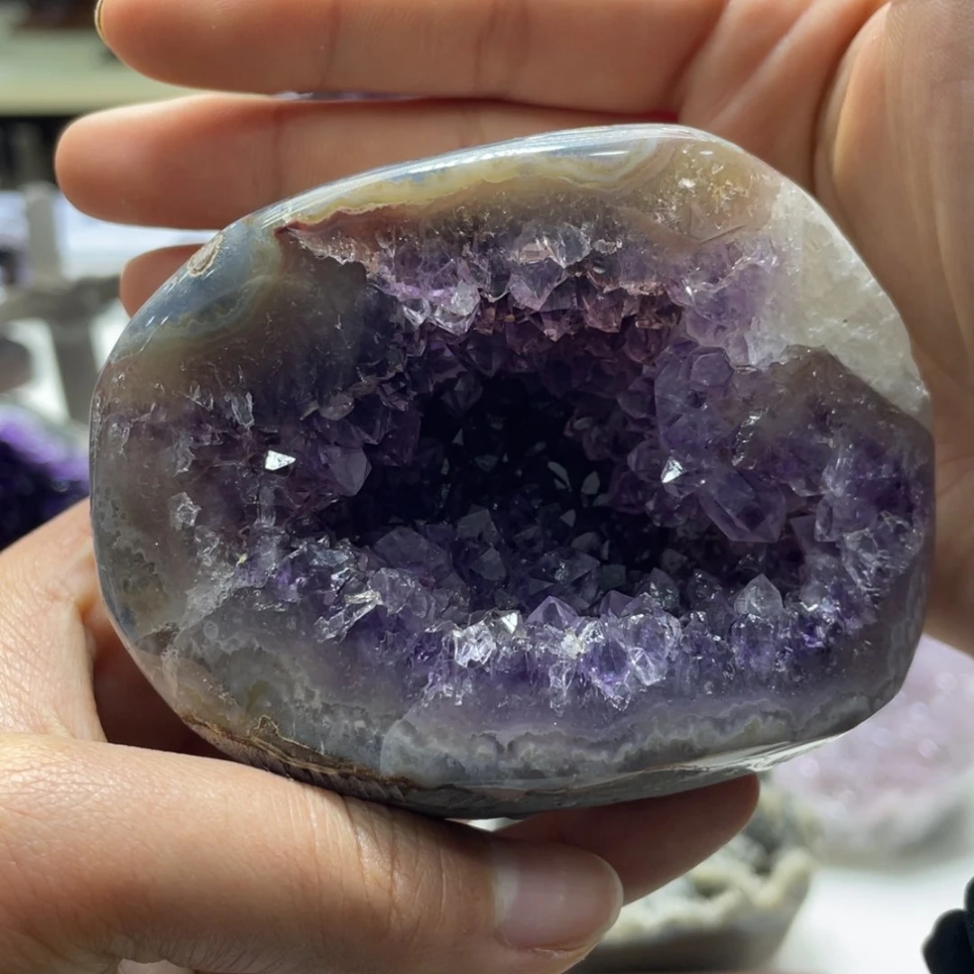 紫晶大型摆件（非配饰）未镶嵌