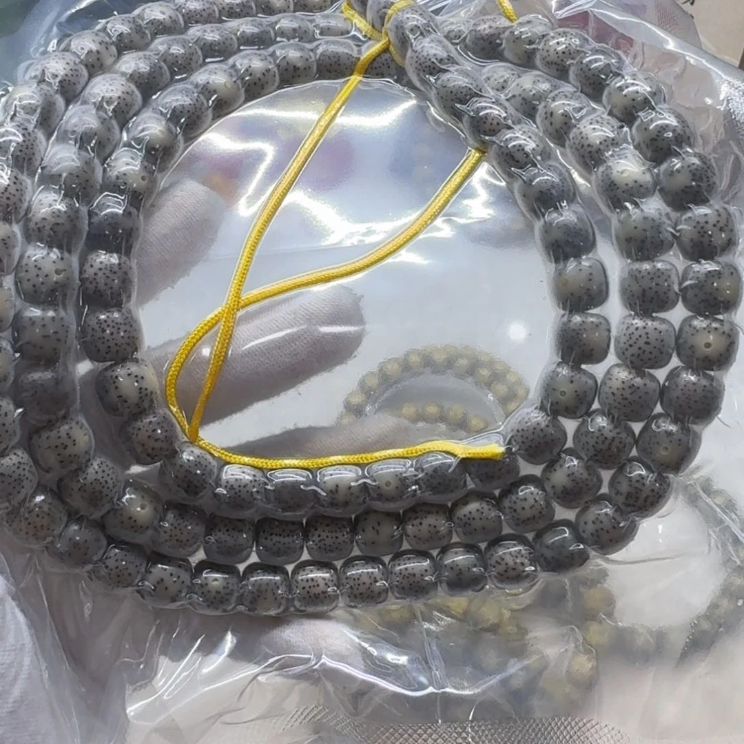 星月菩提手串黑冰大眼睛