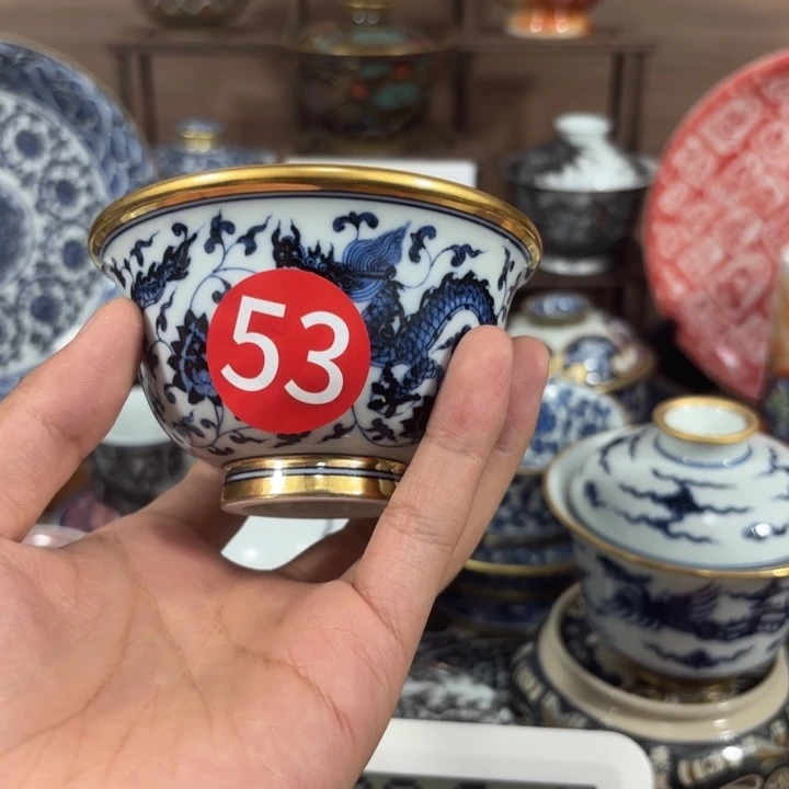 归***零景德镇手工手绘陶瓷
