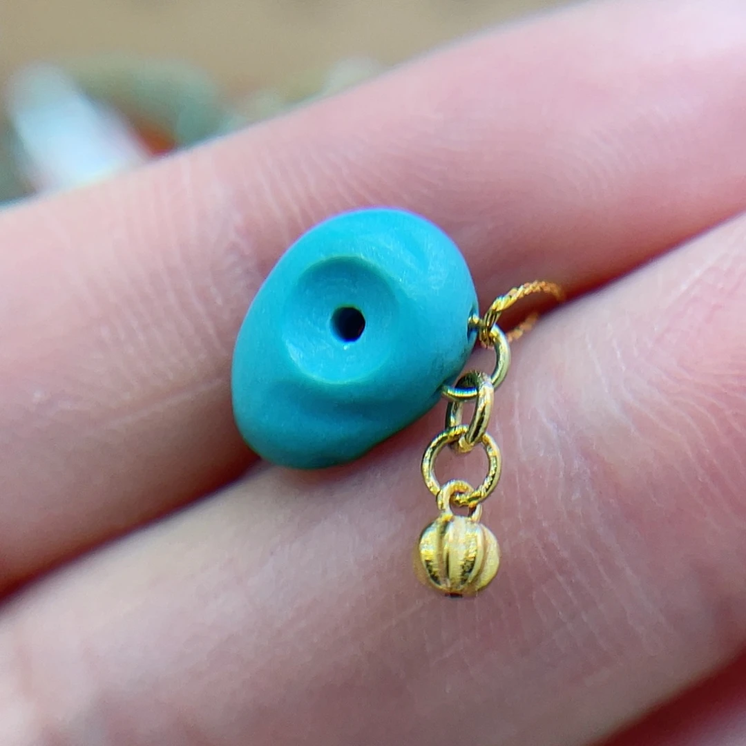 未镶嵌绿松石珠宝奇石