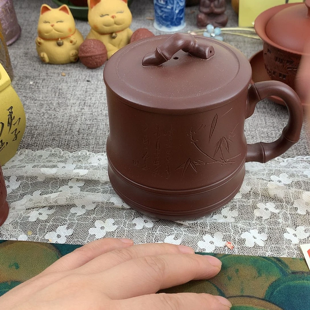 茶杯紫砂高端主人杯