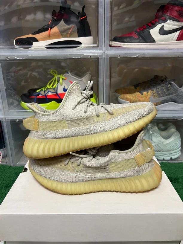44码/椰子350v2小雏菊休闲鞋/二手正品95新