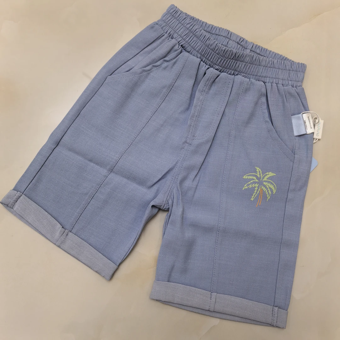 M7X140359X010牛仔色棉短裤