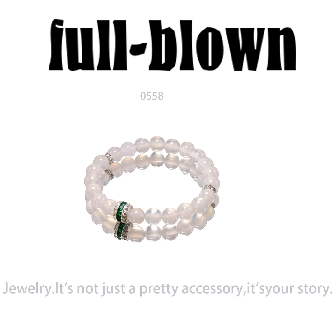 铜合金手链 时尚百搭轻奢设计师手链~0558