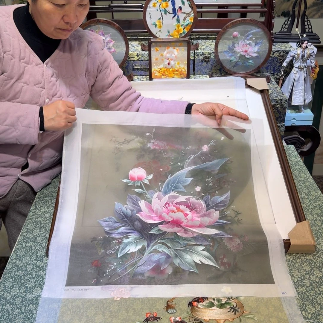 刺绣手工苏绣工艺精品