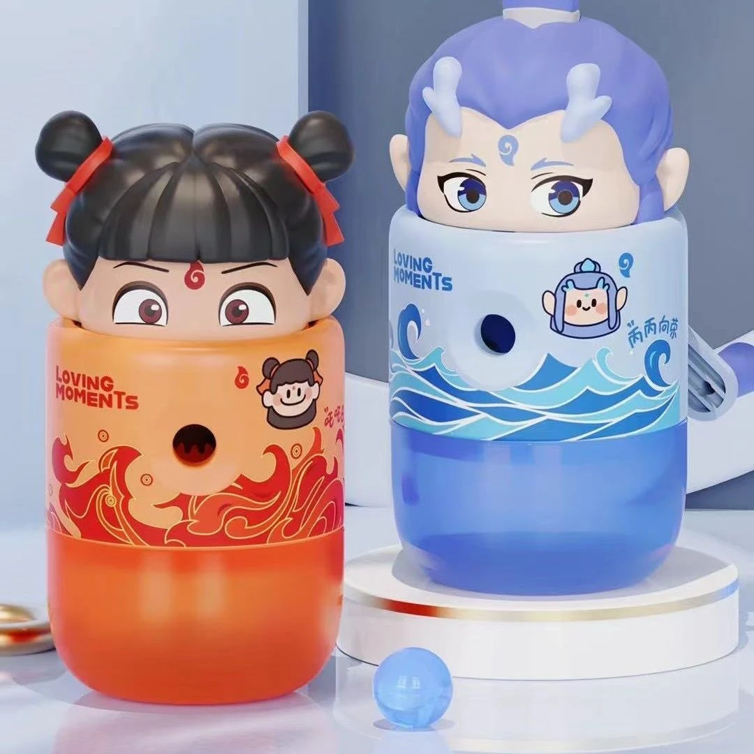 新品哪吒2魔童闹海敖丙削笔器卷笔刀卡通削笔刀手摇小学生转笔刀