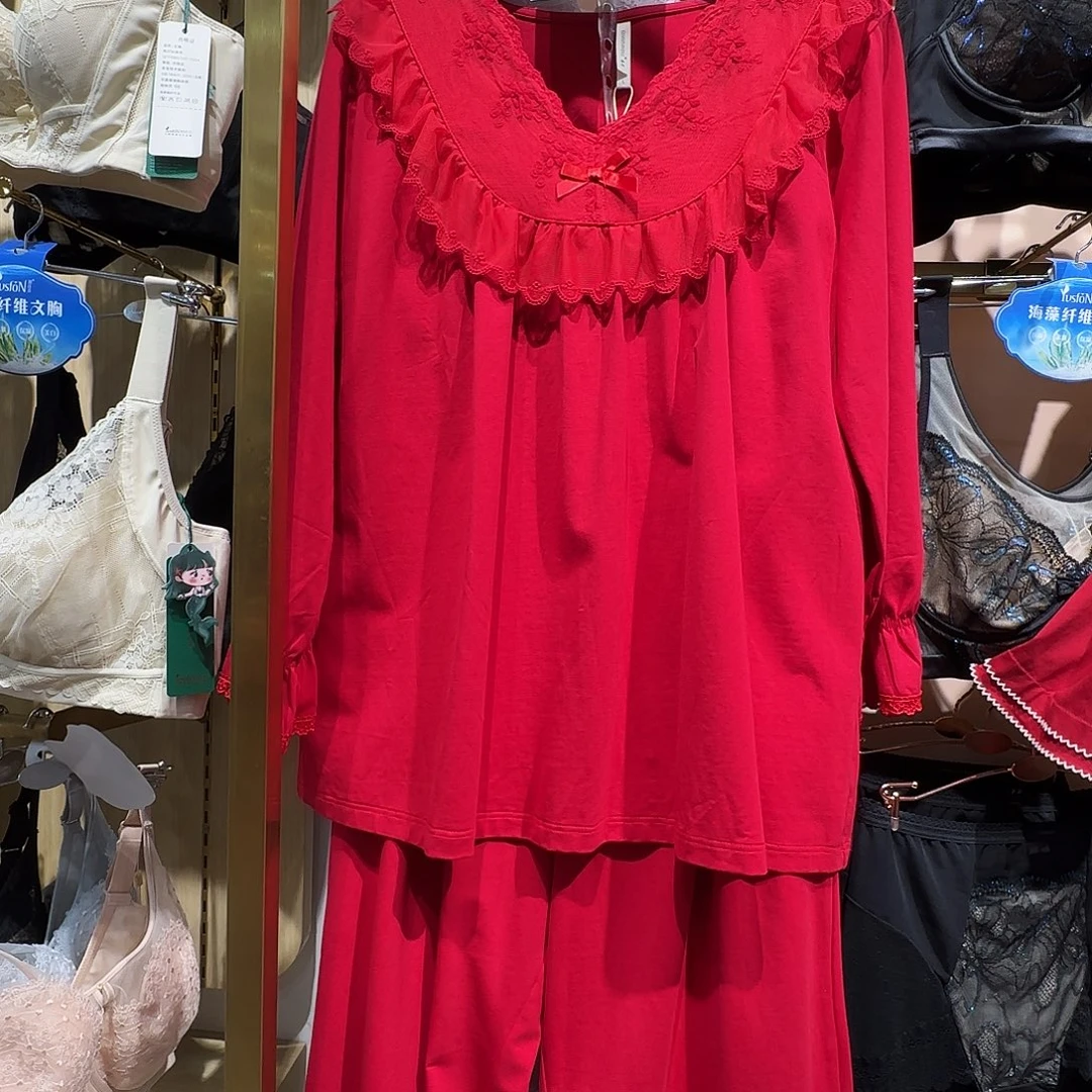 棉茜柔6612红色L码