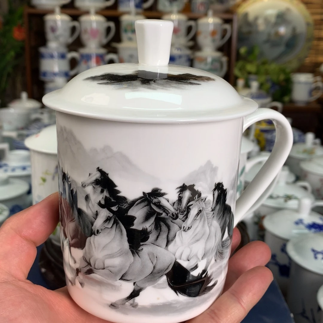 景德镇陶瓷高温办公杯