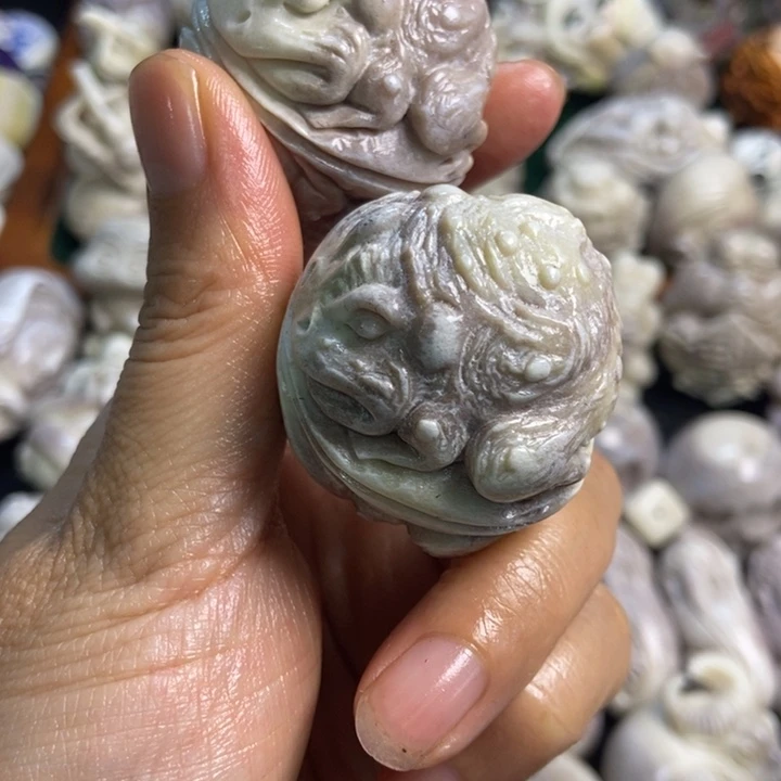 黑***紙配饰鹿角雕刻一对出