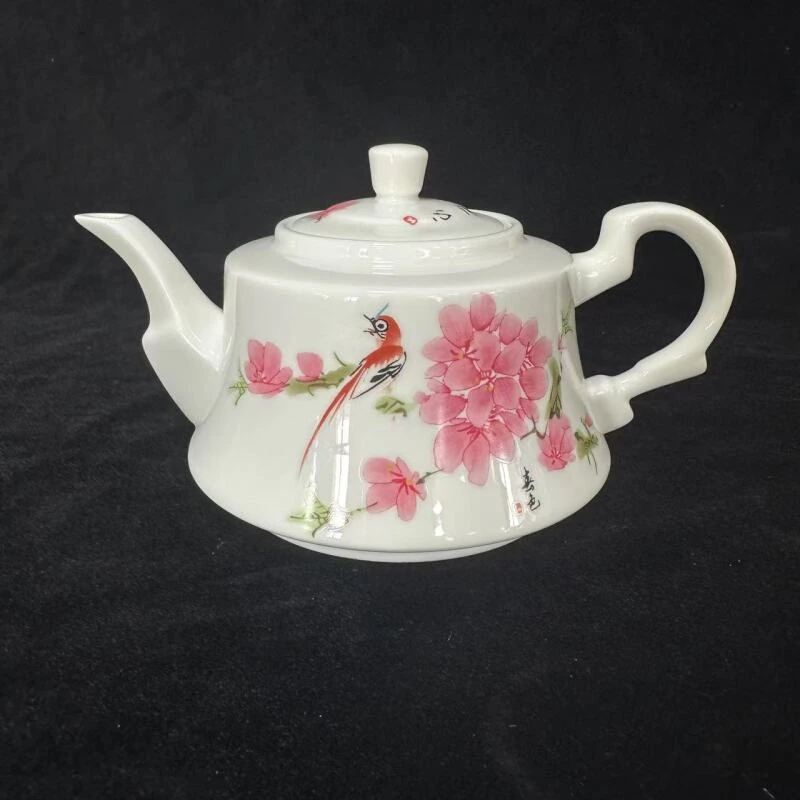 水点桃花茶壶水点桃花茶壶