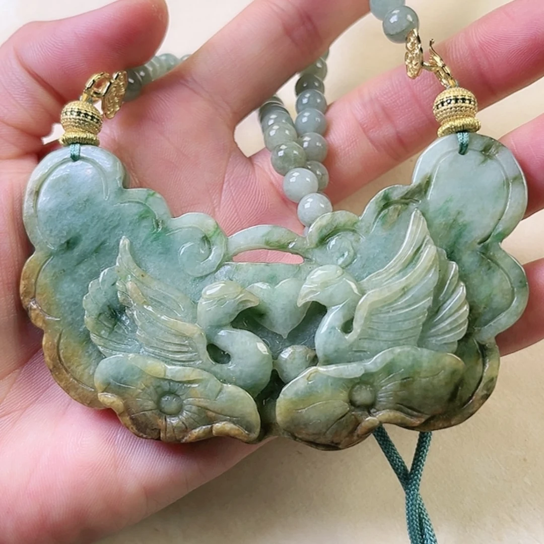 【闪购商品】翡翠颈饰未镶嵌挂件