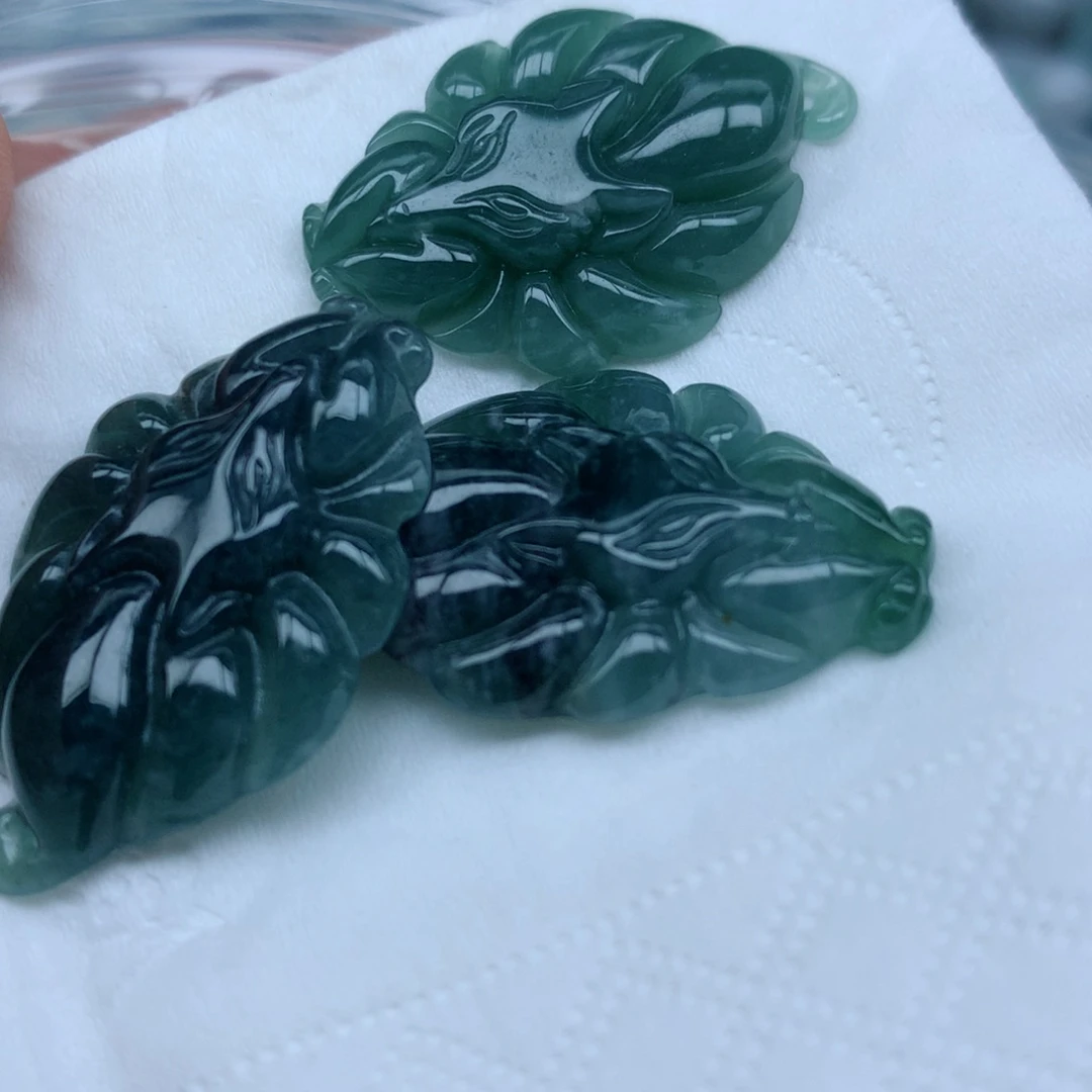 颈饰未镶嵌翡翠翡翠