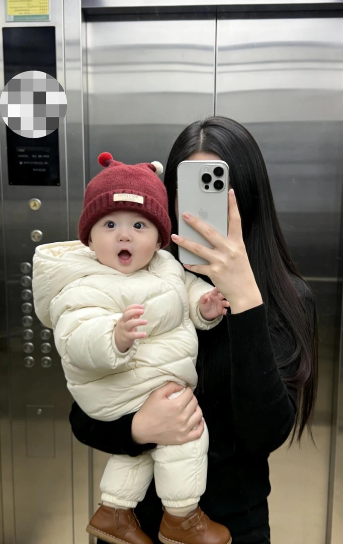 2025新款儿童可爱搞怪触角针织帽秋冬季婴幼儿套头帽宝宝毛线帽潮