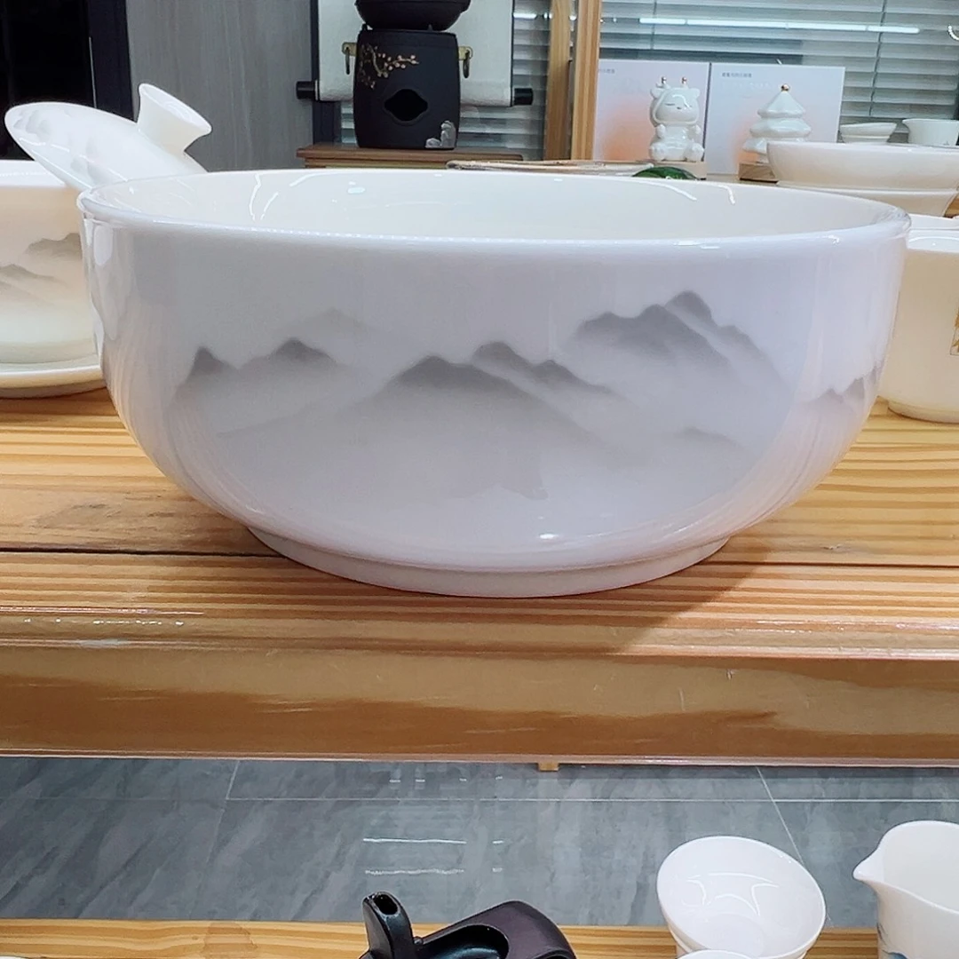 水墨群山茶洗66666