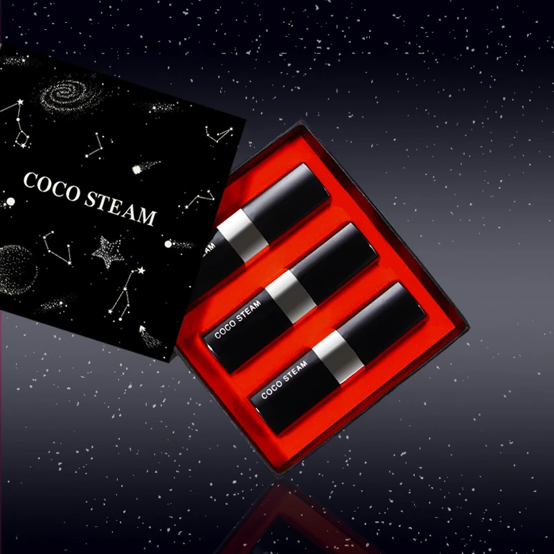 【西藏包邮】COCO STEAM 星河丝绒口红3支装星河礼盒套装显白