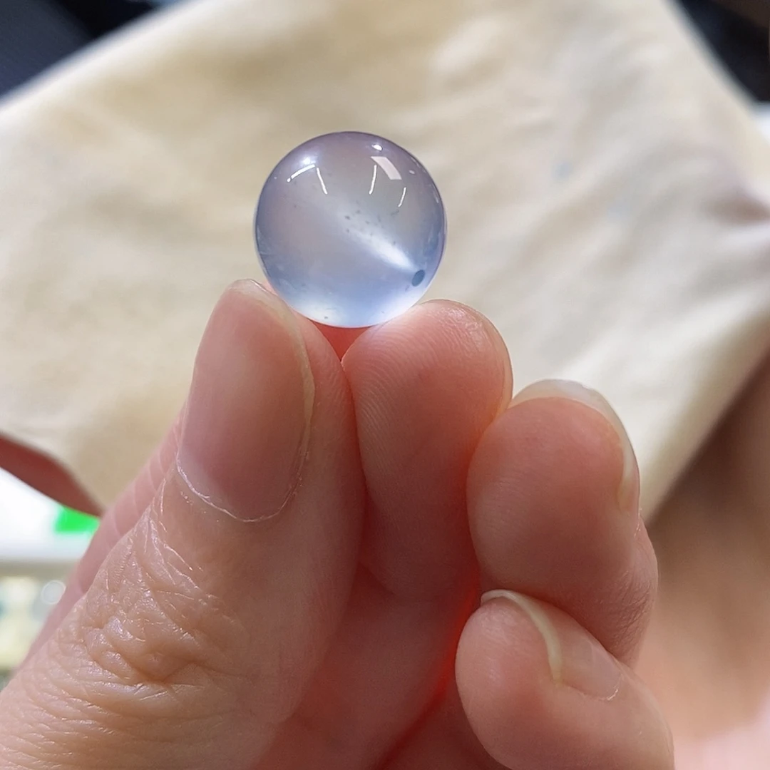 未镶嵌挂件翡翠珠珠卡12.5