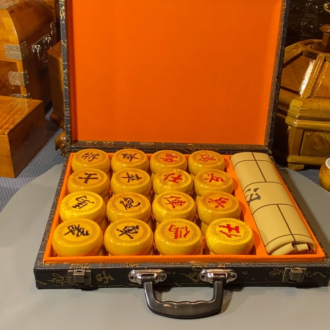 金丝楠金丝楠木满纹5.8象棋