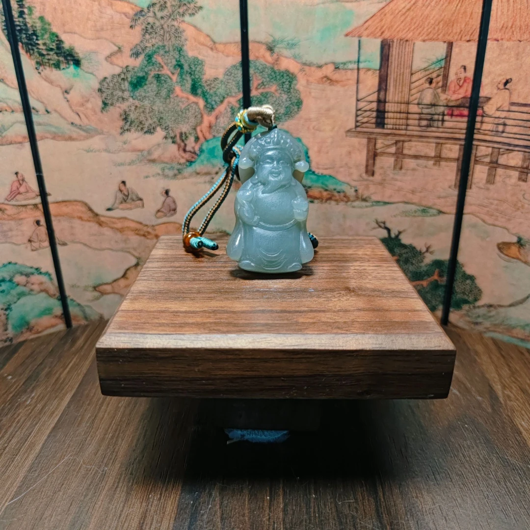 B和田玉财神吊坠1426