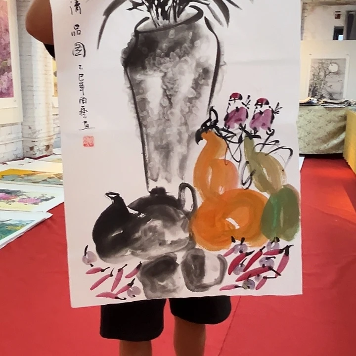 国画国画作品展览等