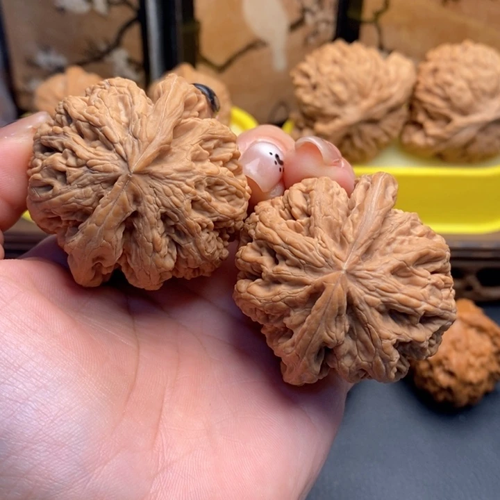 把件文玩核桃523粗筋47全品