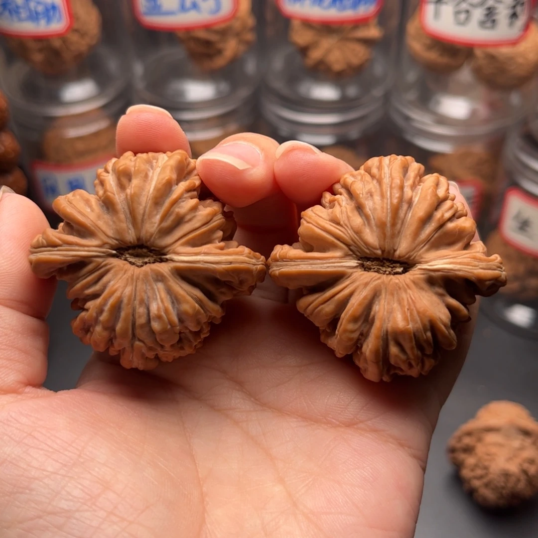 别***了把件文玩核桃46全品平谷楼