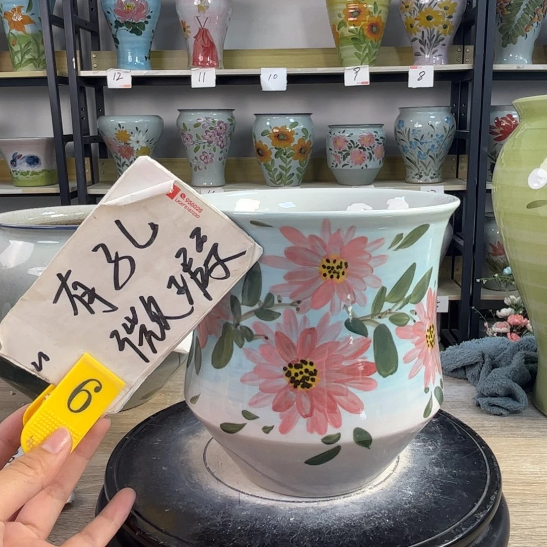 罐1tc景德镇陶瓷花盆