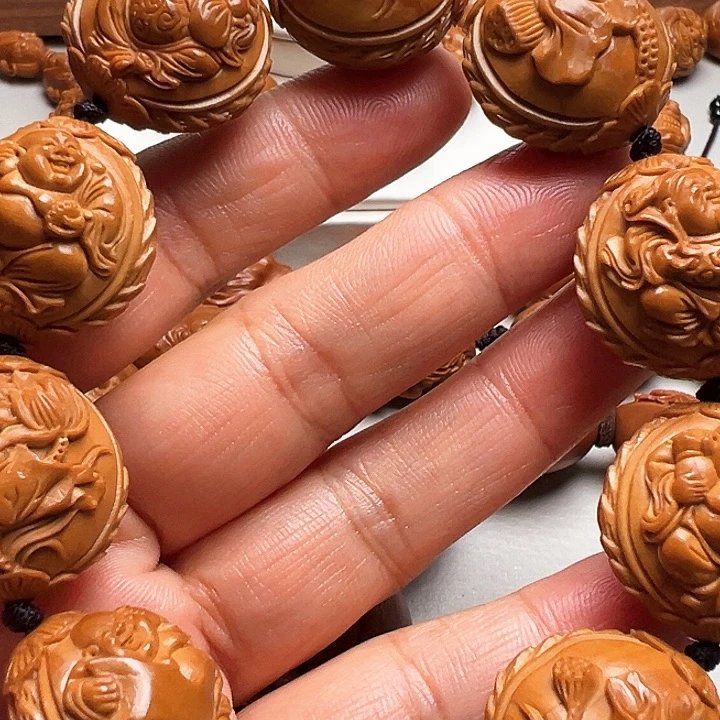 安***赢手串/手链橄榄核财迷串