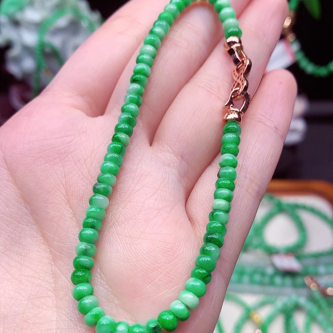 翡翠未镶嵌手链翡翠