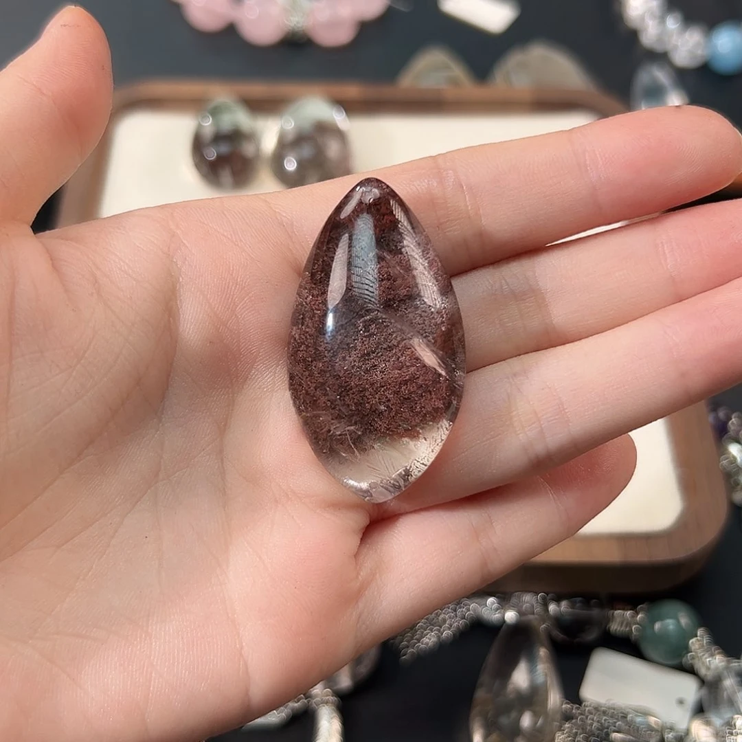 烟晶手链合金独****?手串