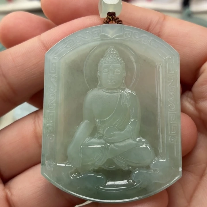 翡翠未镶嵌颈饰天然翡翠a货
