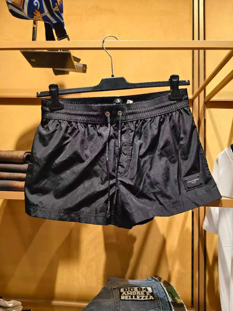 （可可在米兰）D...G折扣款4分极简风沙滩短裤