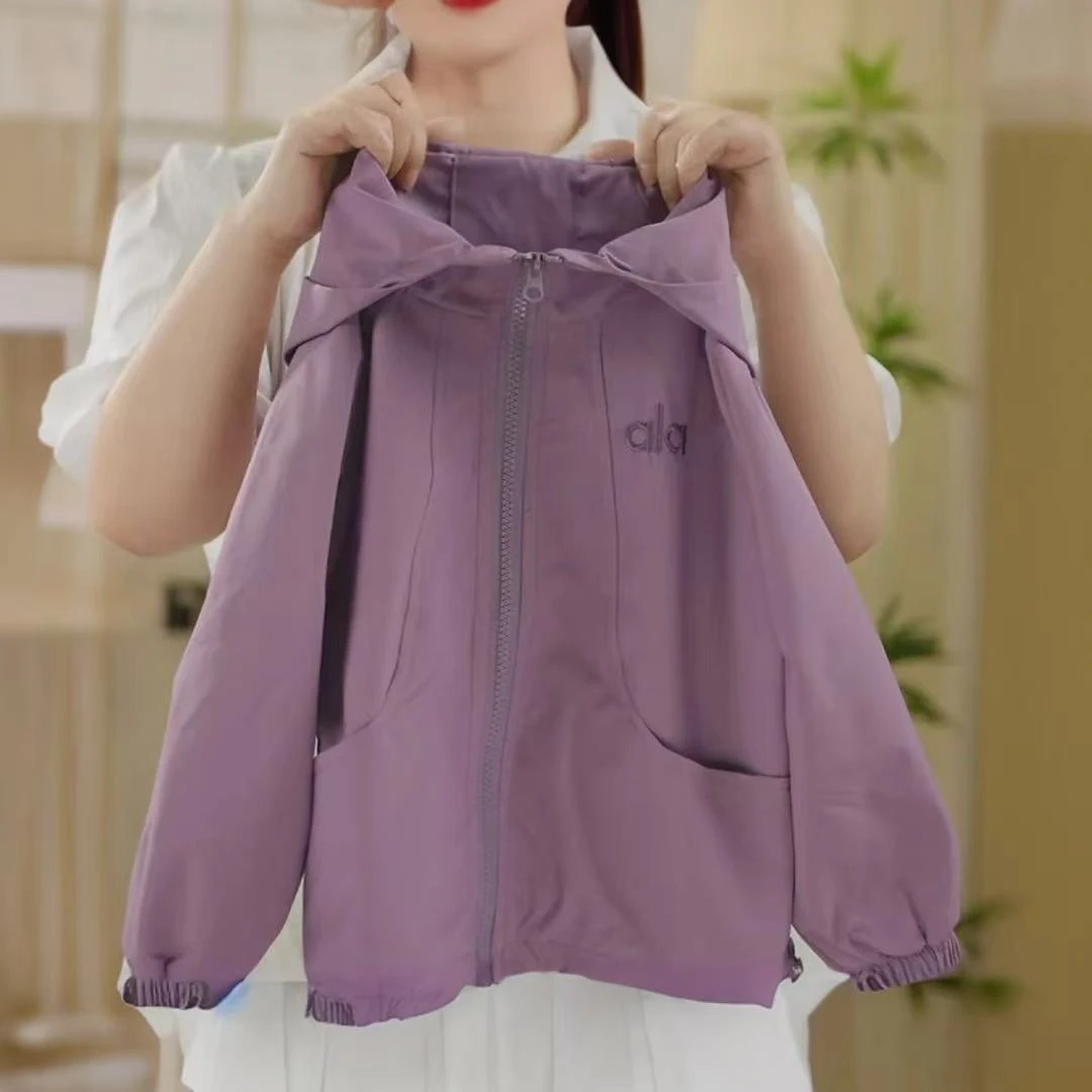 2025春秋百搭休闲女童外套韩版纯色时尚洋气宽松外套带帽