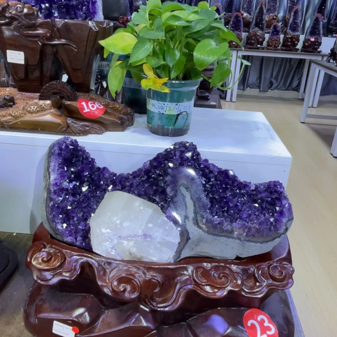 未镶嵌大型摆件（非配饰）紫晶