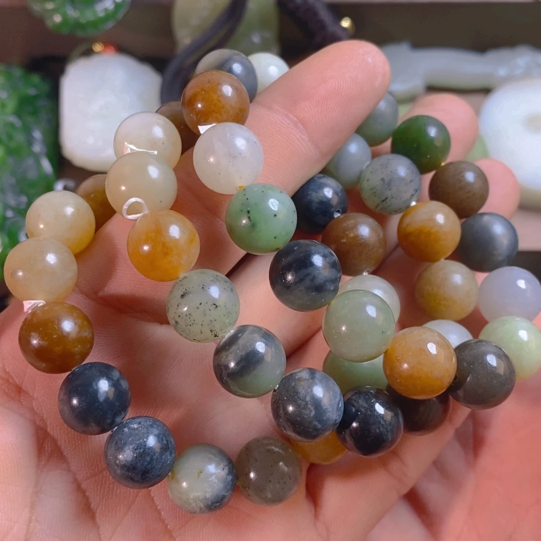 未镶嵌手链和田玉（糖玉）