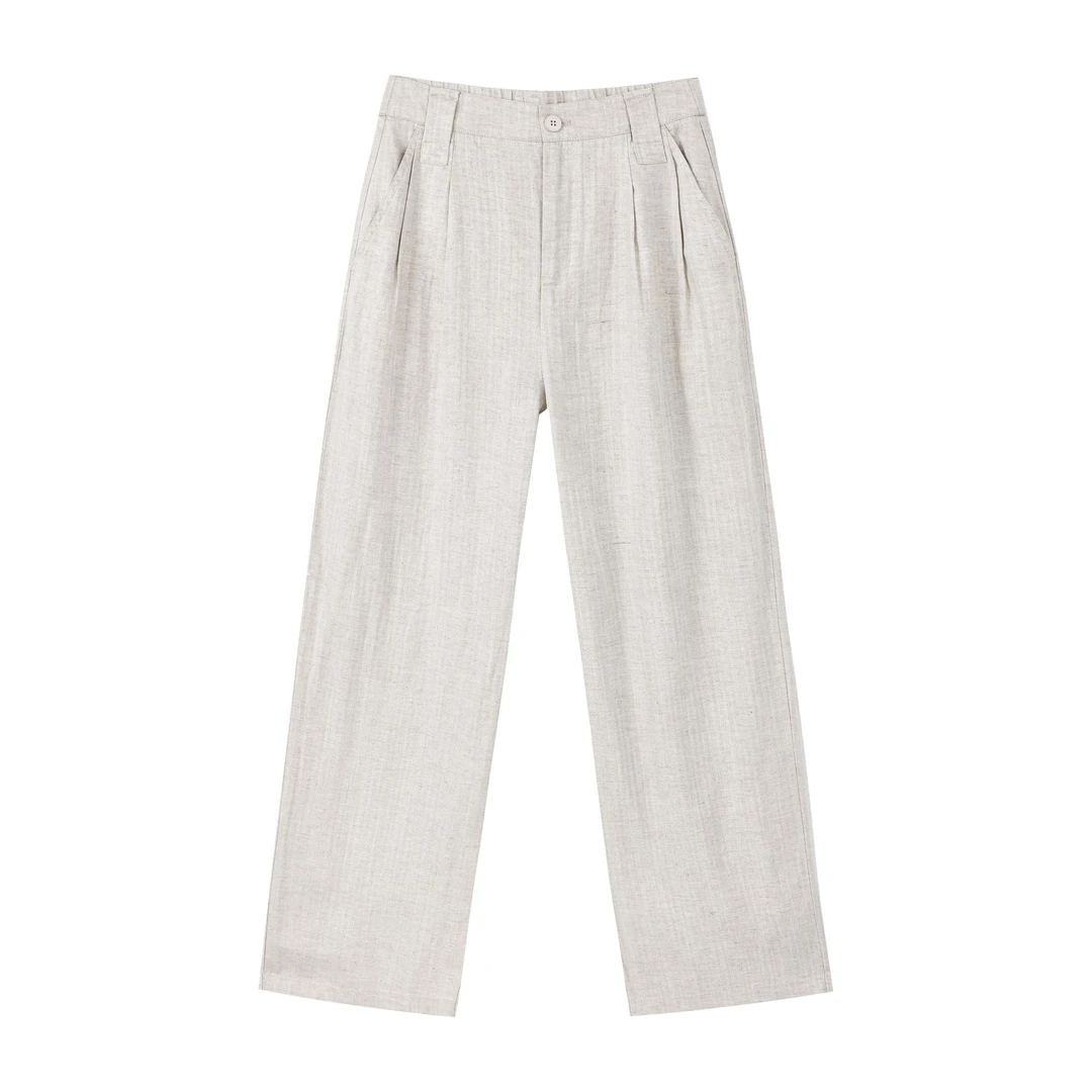 【达人专属】MEETNEW亚麻长裤1K253666X