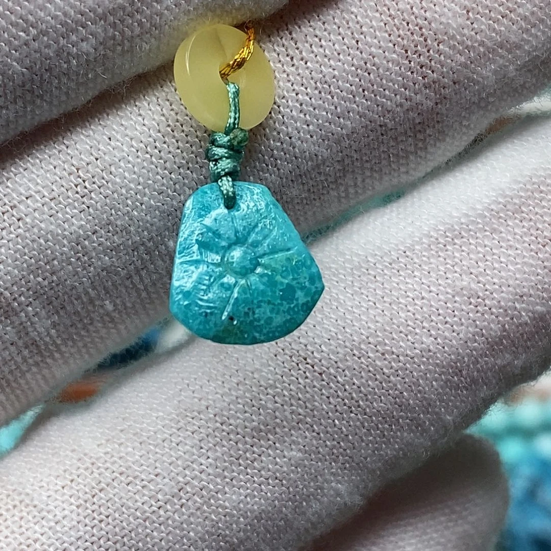 绿松石未镶嵌天然原矿 地大质检 抖音基地 顺丰发货