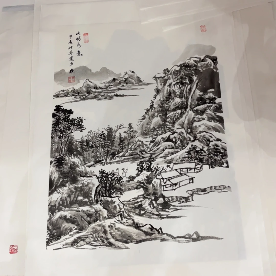 国画ZH精品国画单幅任发
