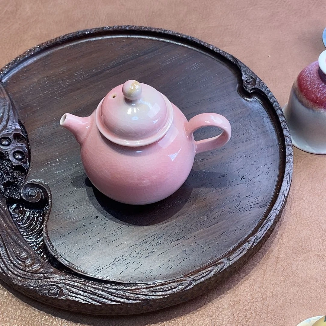 高温窑变工艺的茶壶