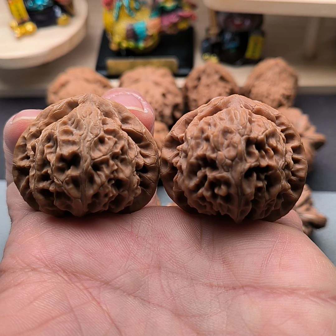 吊坠文玩核桃不打药老款宫灯41尺